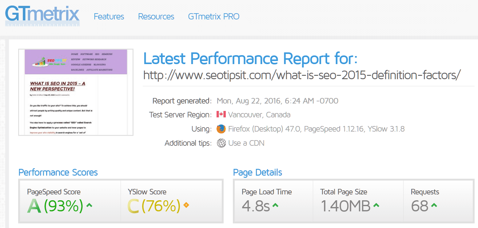 gtmetrix-web-page-speed-test-inmotion-hosting-vps-only