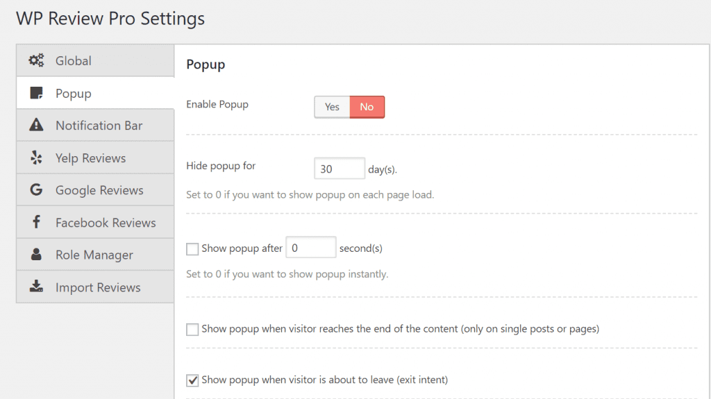 WP Review Pro - Best #1 Star Rating Plugin of 2022 6 wp review pro review settings