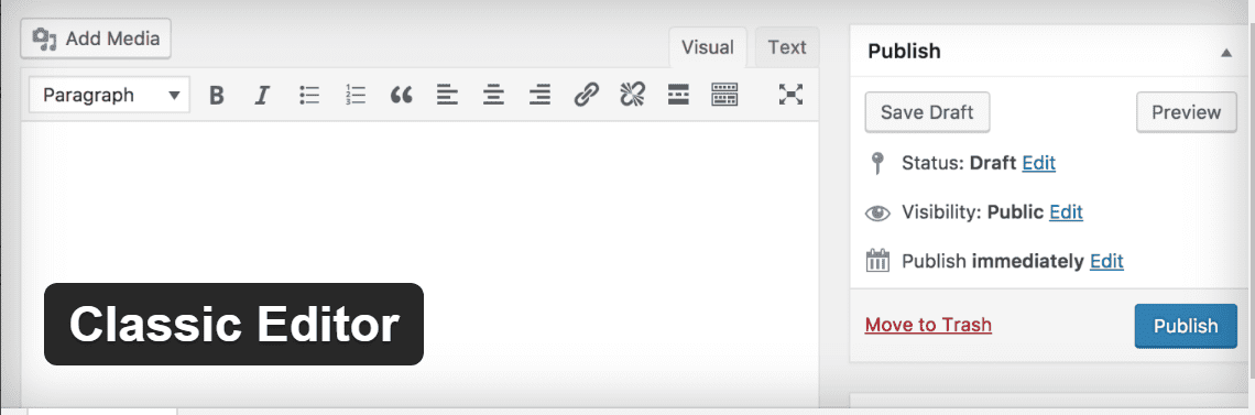 classic editor best wordpress plugins for blogs