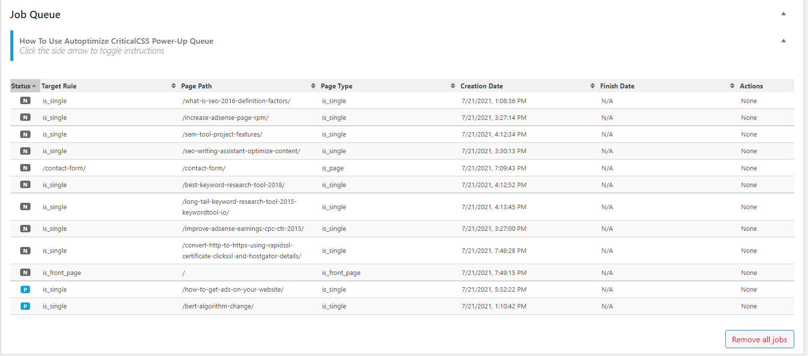 How Autoptimize and Critical CSS Fare in Page Speed and Core Web Vitals 3 wordpress defer css