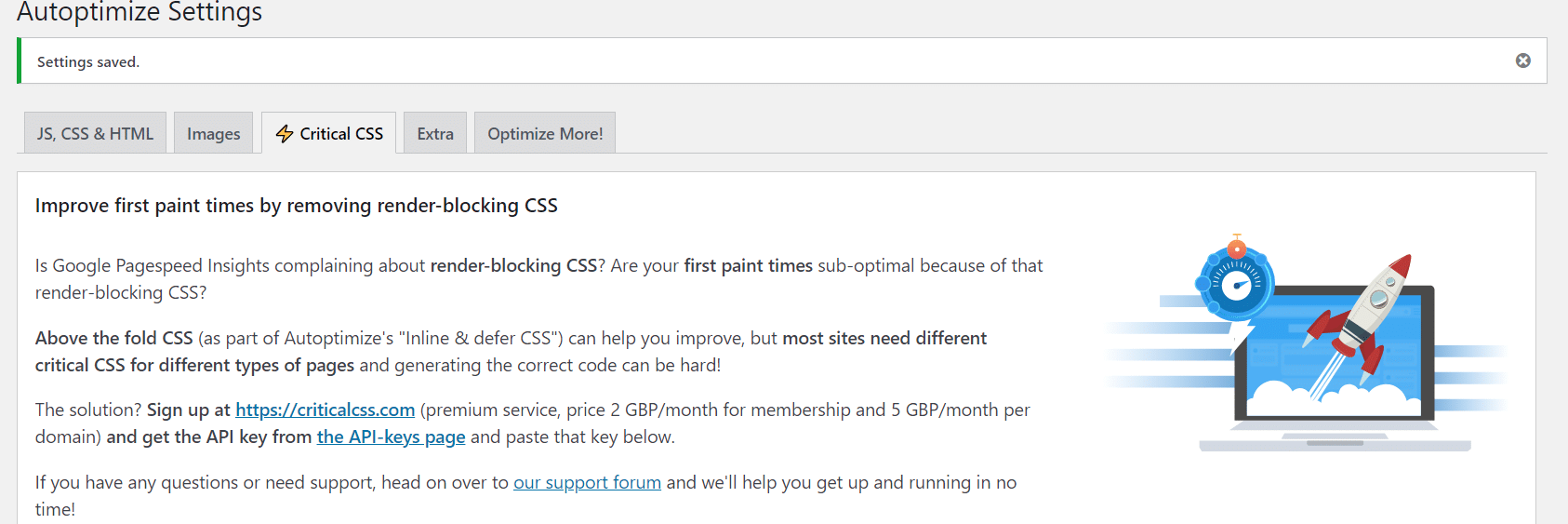 How Autoptimize and Critical CSS Fare in Page Speed and Core Web Vitals 1 critical path generator