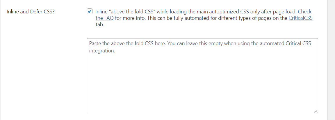 How Autoptimize and Critical CSS Fare in Page Speed and Core Web Vitals 11 inline and defer css autoptimize critical css
