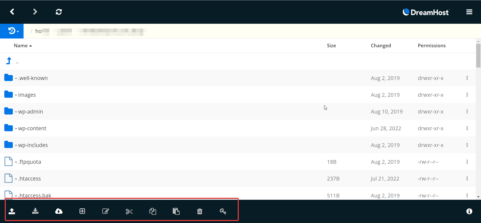 DreamHost File Manager - Is it Useful Enough? 4 dreamhost file management operations