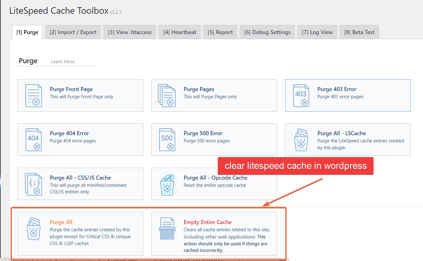 How to Reset LiteSpeed Cache Plugin in 3 Quick Steps? 3 reset litespeed cache and clear ls cache