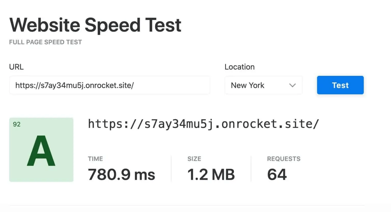 Rocket.net Review - Experience it yourself with $1 9 website speed rocket net us
