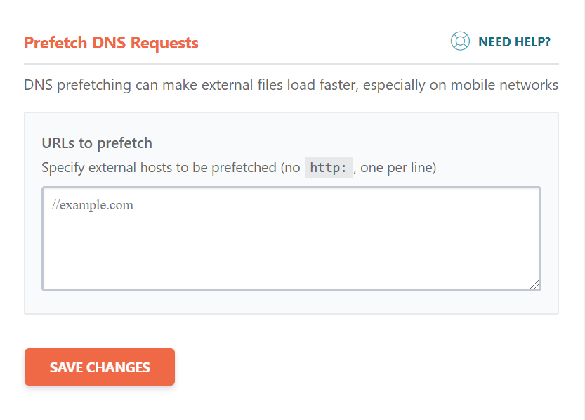 10 Best WP Rocket Settings for Blazing Fast Performance 4 prefetch dns requests wp rocket settings