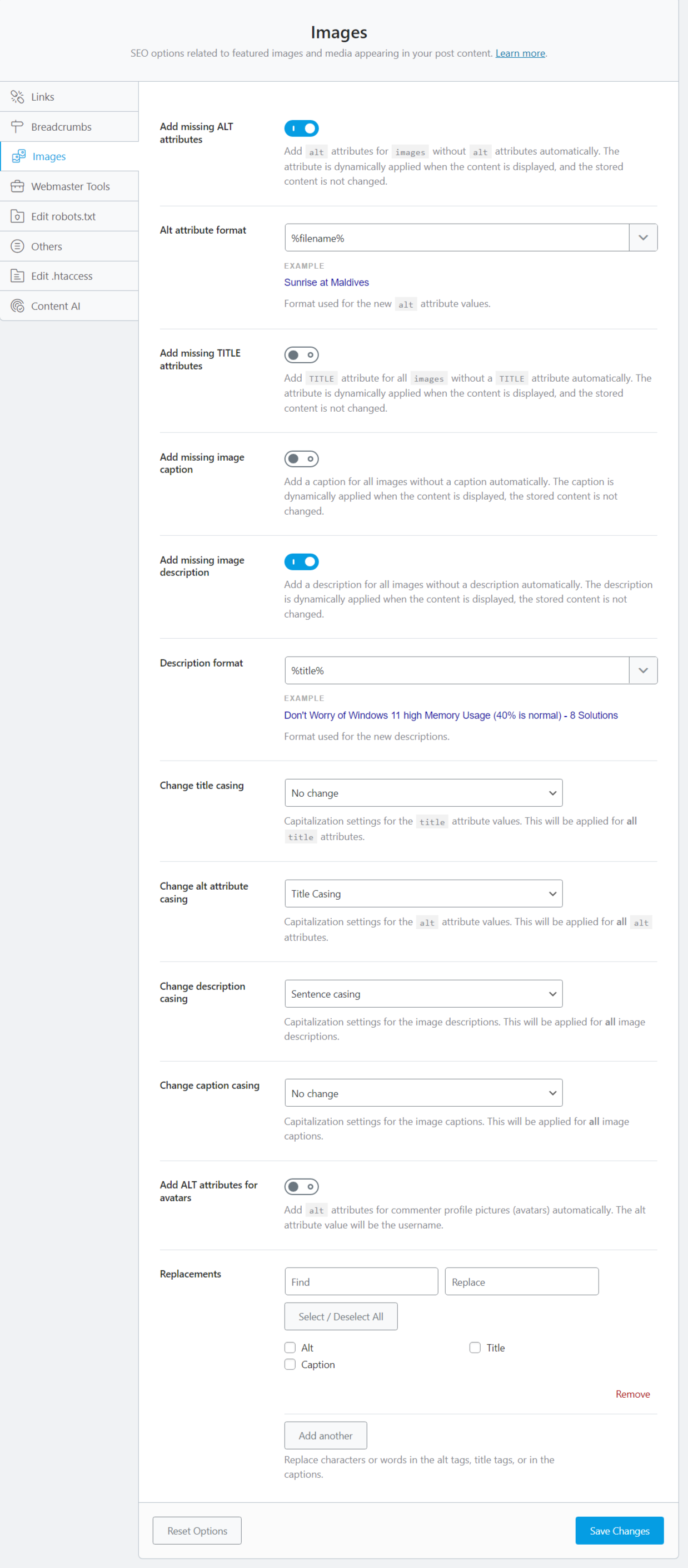 Rank Math SEO Update: What You Need to Know in 2024 7 rank math seo images settings 1