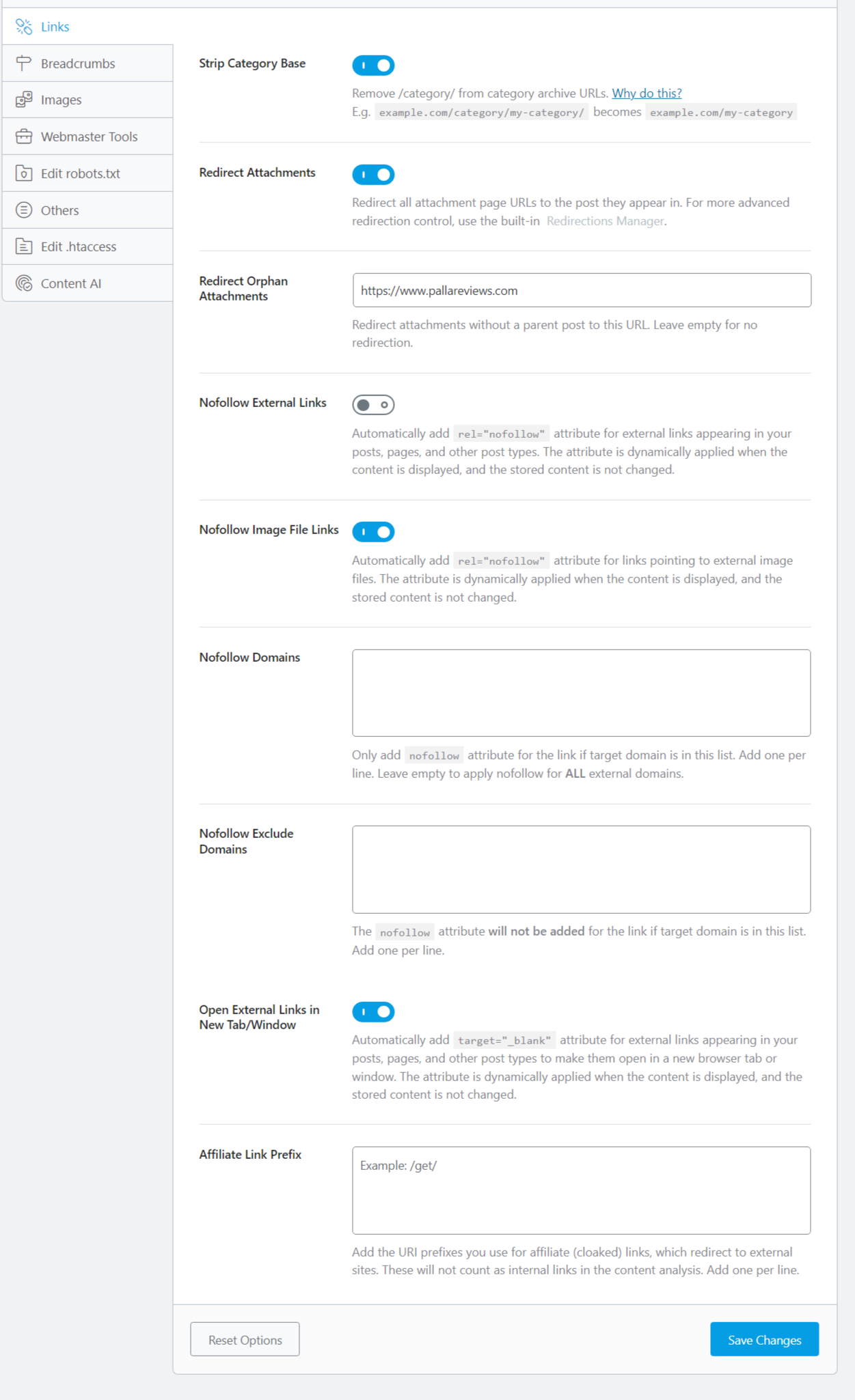 Rank Math SEO Update: What You Need to Know in 2024 5 rank math seo links settings