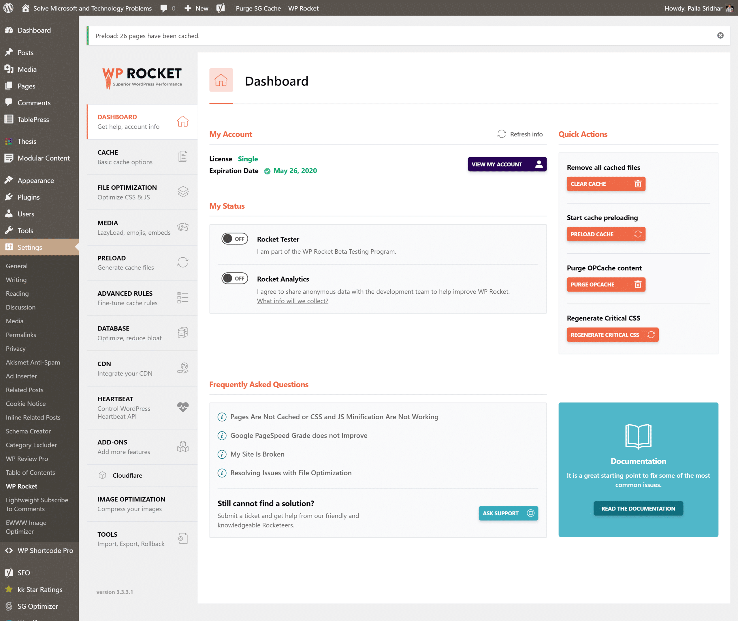 10 Best WP Rocket Settings for Blazing Fast Performance 2 wp rocket plugin default settings 2019