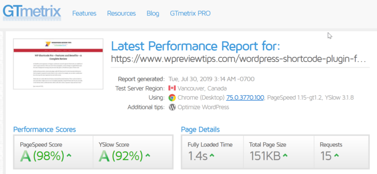 Case Study - Influence of Wordpress Plugins on Website Speed 4 Case Study – Influence of WordPress Plugins on Website Speed