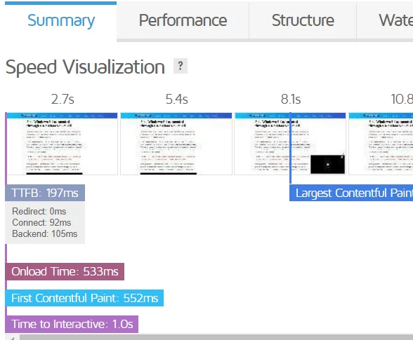 WP Rocket vs. Autoptimize: Which WordPress Plugin Is Best for Speed Optimization? 3 speed visualization gtmetrix test wp rocket and autoptimize