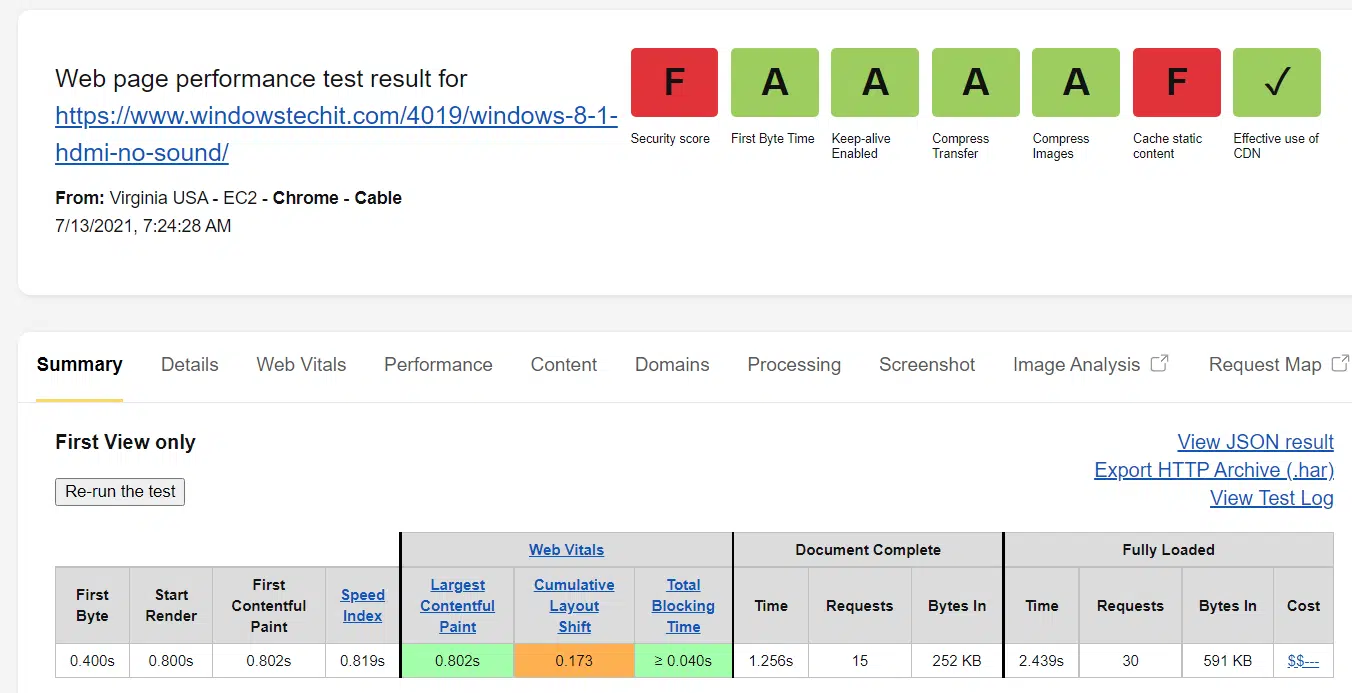 WP Rocket vs. Autoptimize: Which WordPress Plugin Is Best for Speed Optimization? 8 wp rocket vs autoptimize speed stats