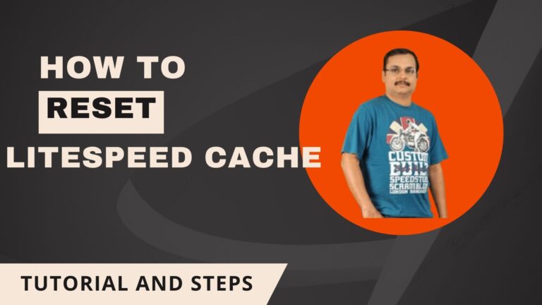 How to Reset LiteSpeed Cache Plugin in 3 Quick Steps?