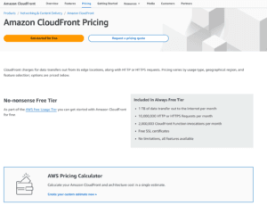 5 Best CDN for WordPress Products to Speed Up Site Across the Globe 2 amazon cloudfront