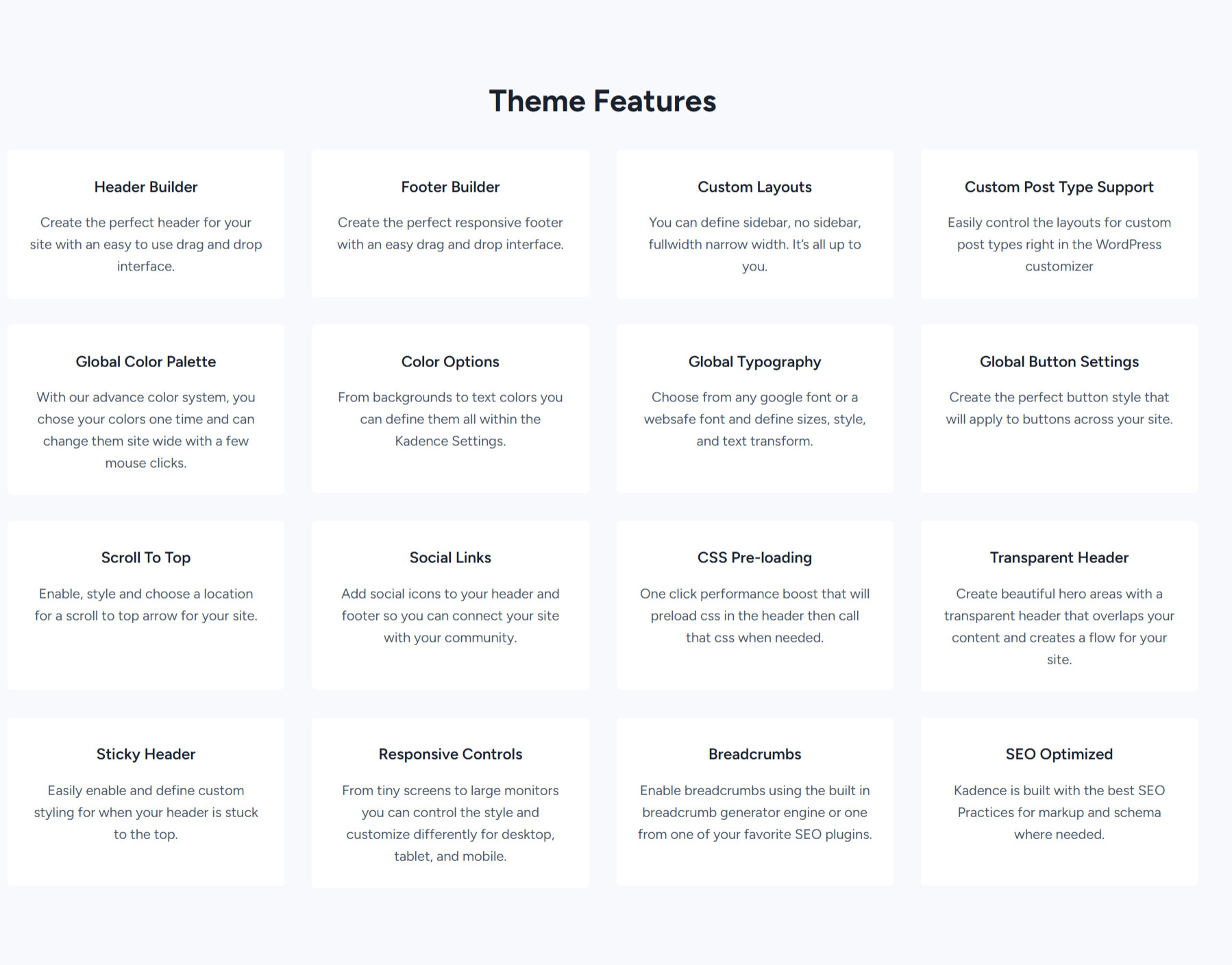 Neve vs Kadence - A Detailed Comparison for WordPress Themes 5 kadence theme features