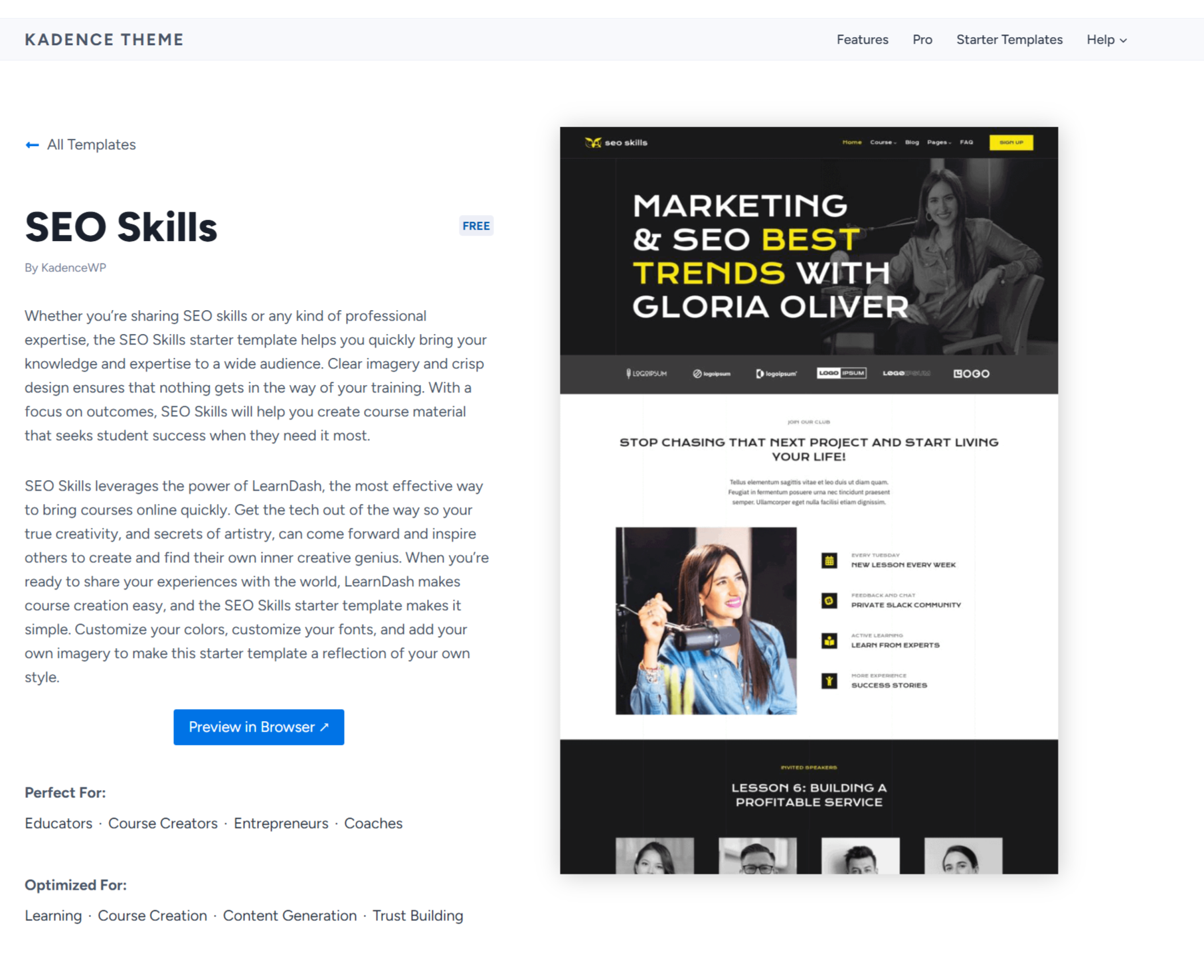 Neve vs Kadence - A Detailed Comparison for WordPress Themes 7 kadence theme seo skills