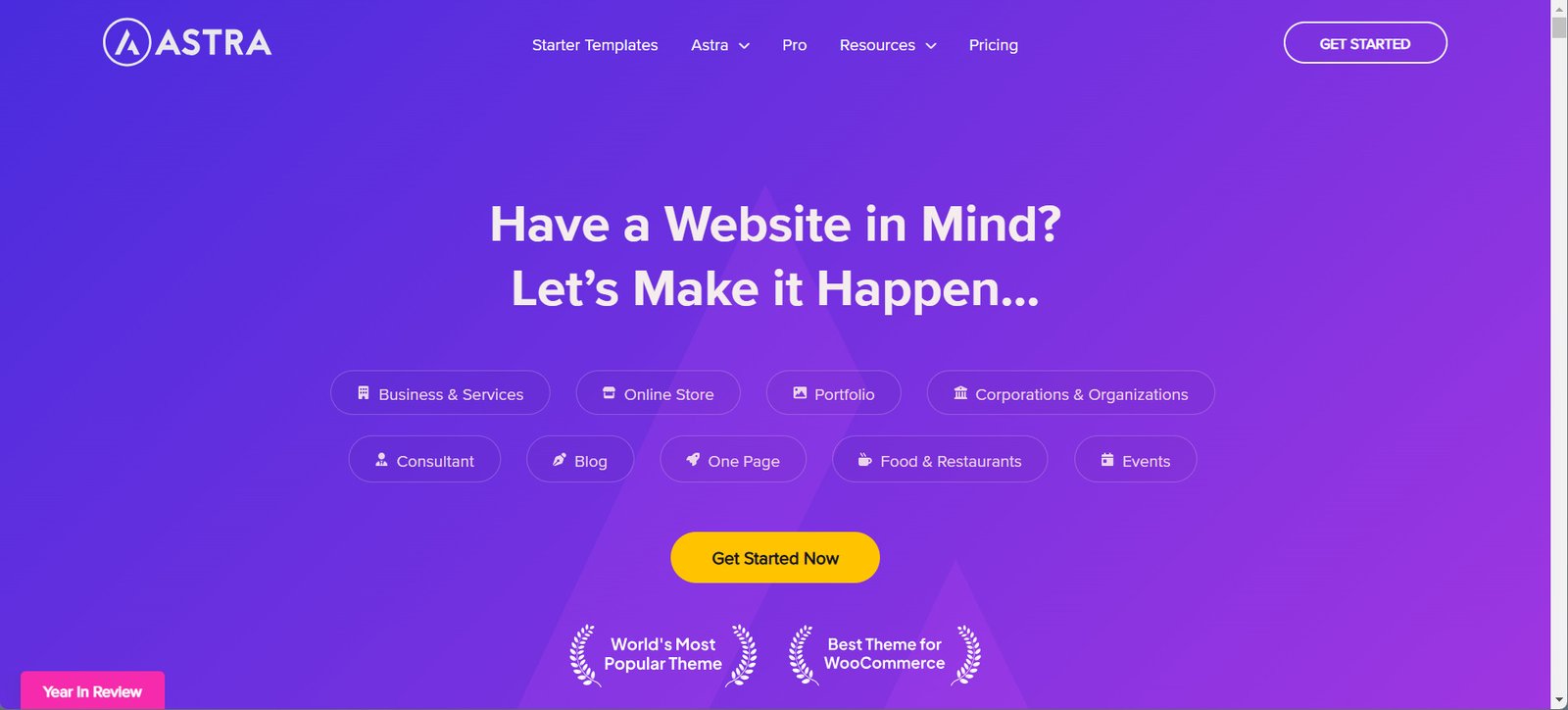 neve theme alternative astra 1