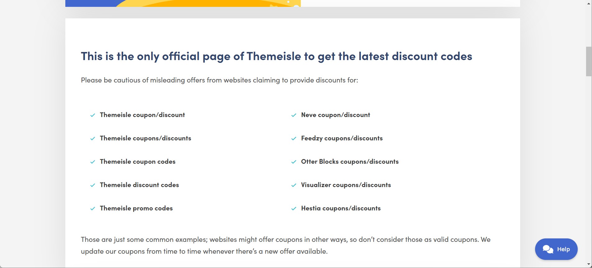 Neve Theme Discount Deals and Coupons 2025 1 neve theme discount deals from themeisle