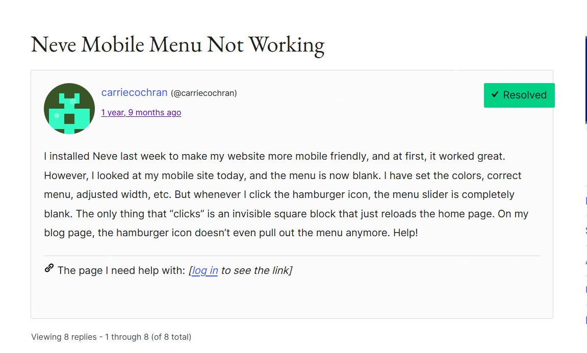Neve Theme Error Solutions: Comprehensive Guide to Troubleshooting Common Issues 2 neve theme mobile menu not working