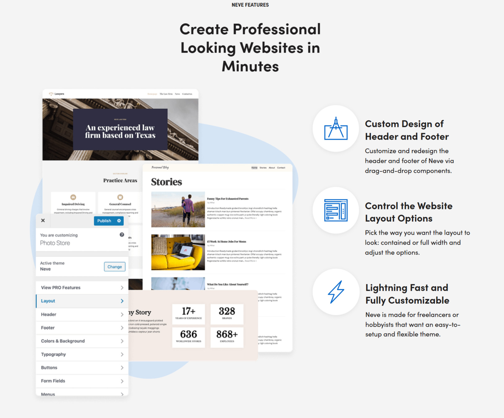 Neve Theme Review 2025: Is It Still the Best Lightweight WordPress Theme? 2 neve theme review creates professional websites