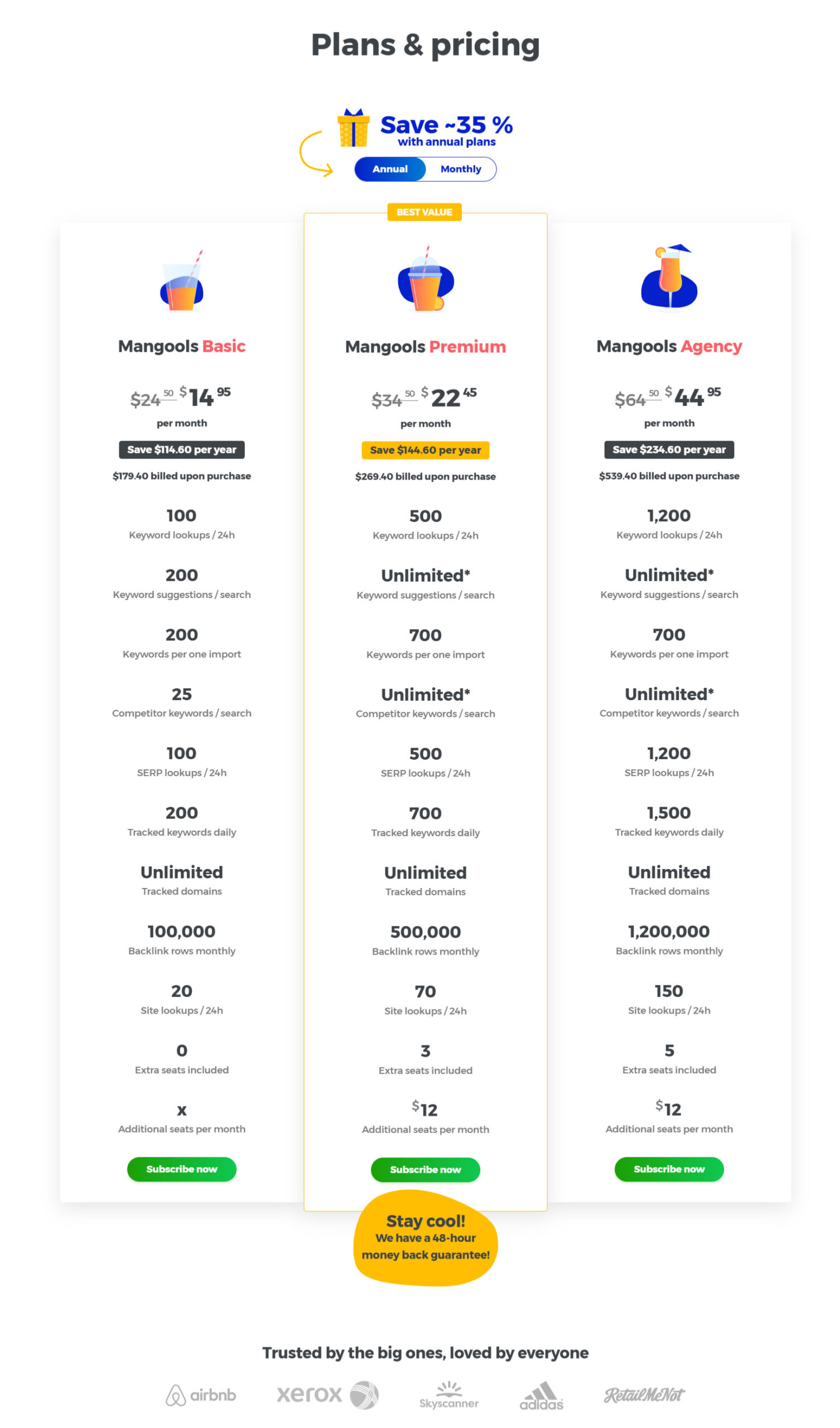 7 Incredible Ways KWfinder Boosts Your SEO Success Today 5 mangools plans and pricing 2025 scaled