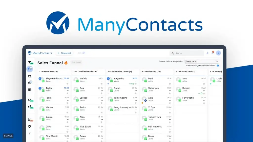 3 Must-Have CRM AppSumo Lifetime Deals for 2025! 4 many contacts crm appsumo lifetime deals